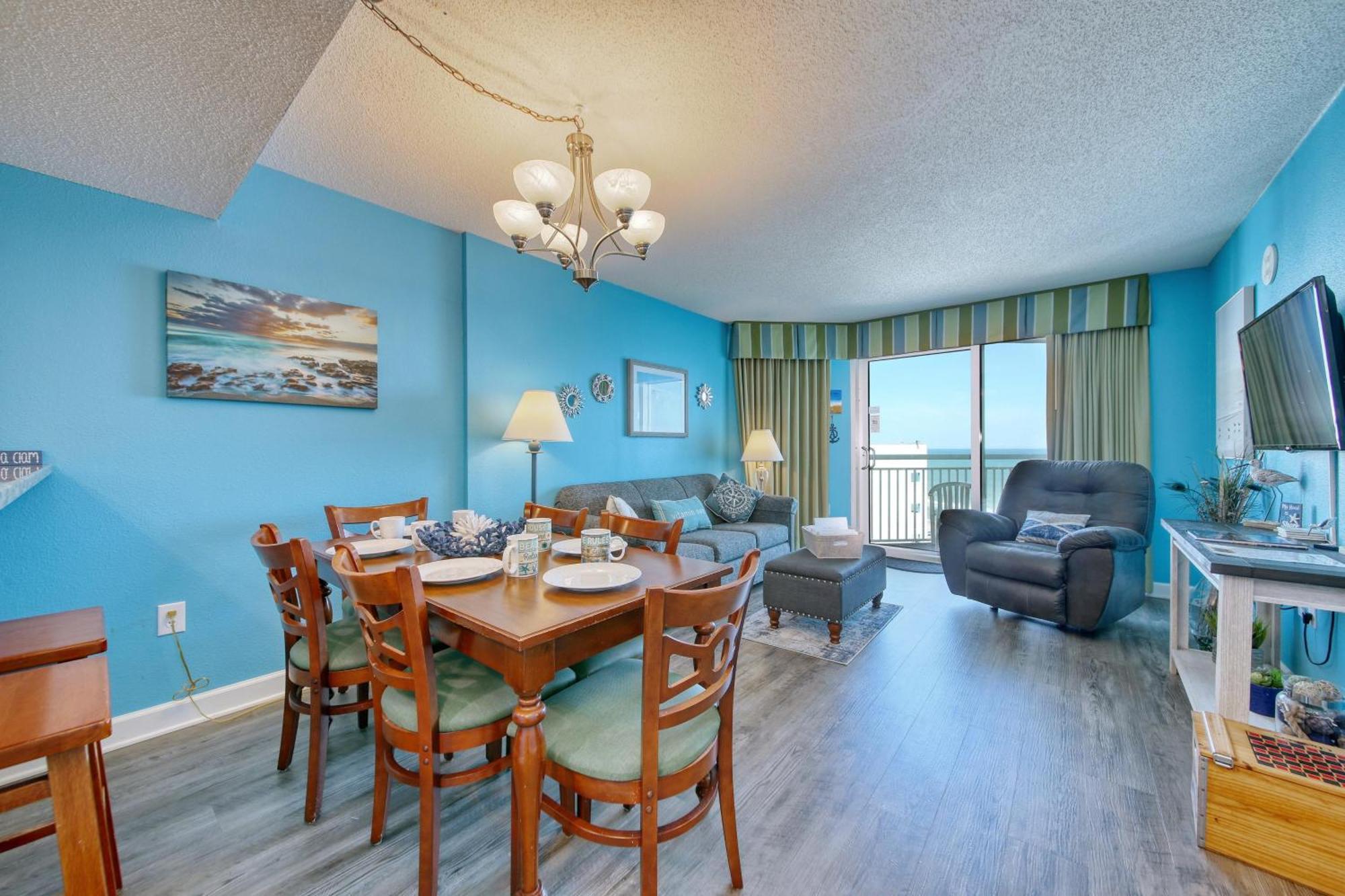 2501 S Ocean Blvd, 0929 - Ocean View Sleeps 8 Villa Myrtle Beach Kültér fotó